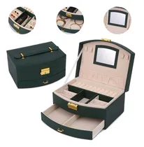 Comprar Portátil Caja Joyas Alhajero Organizadores Pendientes Collar