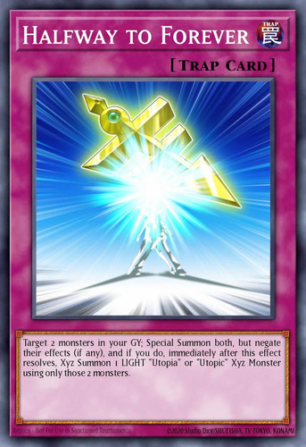 Halfway To Forever Ra04-en285 Platinum Yugioh!