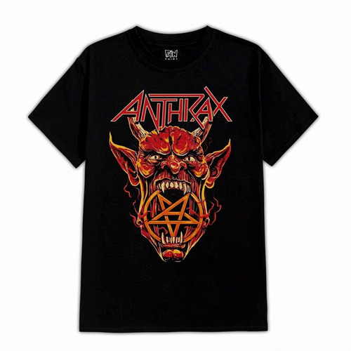 Anthrax Diablo 234 Rock Metal Polera Dtf