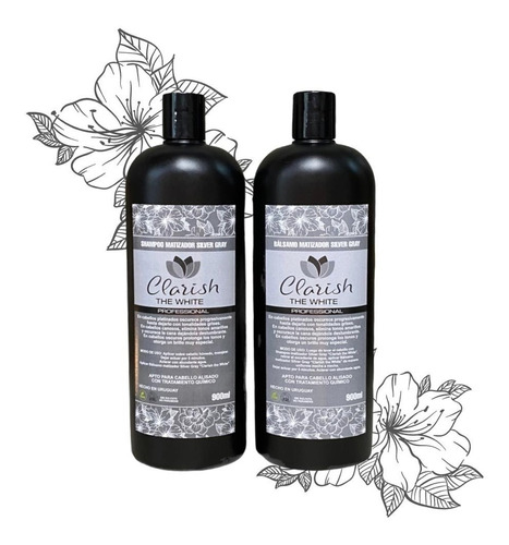 Shampoo O Acondicionador Matizador Silver Gray 900 Ml