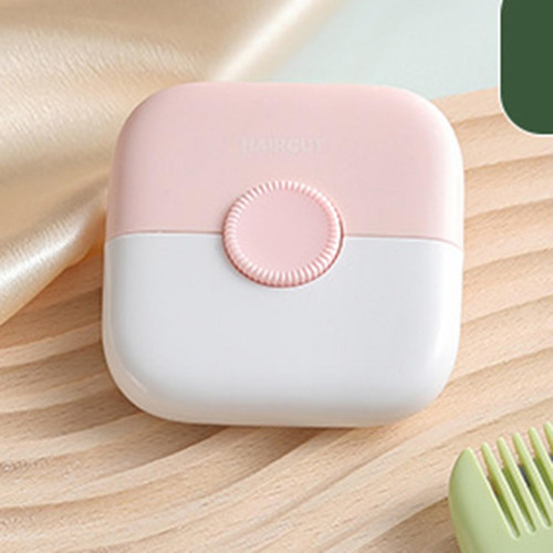 4 Mini Hair Trimmer Bangs Thinning Haircut Tool 2 En 1 Rosa