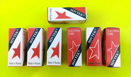 Valvula Sovtek 12ax7 Made In Rusia