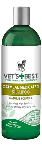 Vet's Best Champ De Avena Medicada Para Perros | Alivia La P