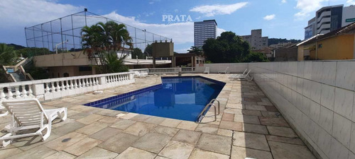 Imagem 2 de 26 de Vila Belmiro Elevador 2 Dormitórios Sala 2 Amb Coz Armários 1vg - A399824