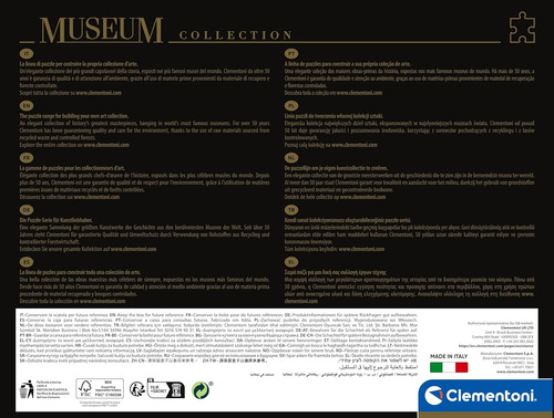 Rompecabezas De 1000 Piezas Del Museo Clementoni Para Adu...