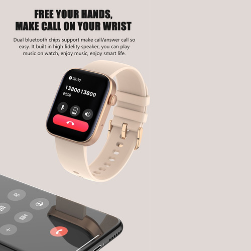Reloj Smart Watch Sport P43 Fralugio Full Touch Hd Ejercicio