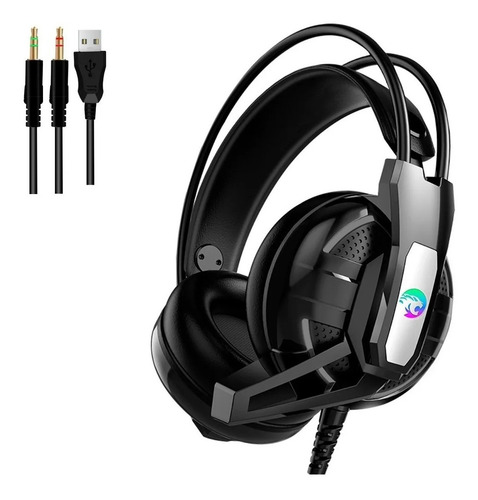 Imagen 6 de 10 de Auriculares Gamer Gaming Edition Pro Rgb Pc Ps4 Xbox Led
