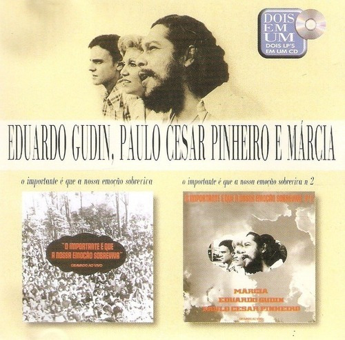 Cd Eduardo Gudin, Paulo Cesar Pinheiro E Márcia - Dois Em Um