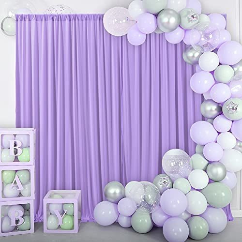 Cortina Fondo Lavanda 10 7 Pie Para Boda Fiesta Baby