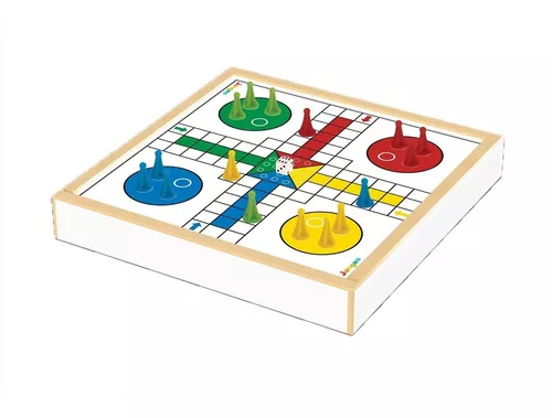 Jogos 6x1 Dama, Xadrez, Ludo, Jogo Da Velha, Trilha, Dominó Brinquedo de  Tabuleiro Toy Trade