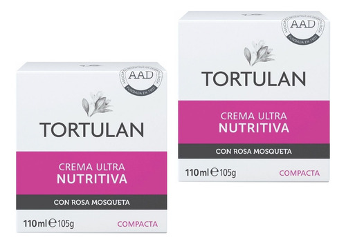 Creme Ultra Nutritivo Rosa Mosqueta Tortulan Para Pele Normal De 110ml