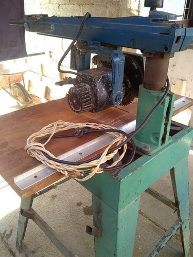 Imagen 5 de 7 de Sierra Manual Radial Industrial Para Carpintería