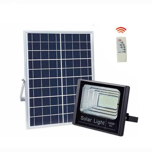 Lámpara Led Solar De 200watts De Control Remoto Ip66!!