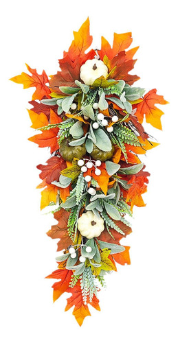 Guirnalda De De Otoño, Guirnalda De Pared Artificial Para