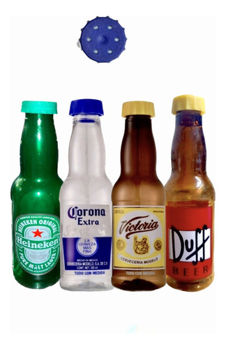 10 Saleros, Botellitas En Forma De Cerveza