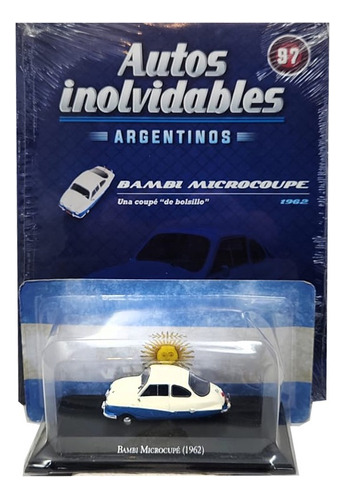 Autos  Inolvidables Bambi Microcupe 1962 N97 + Revista  