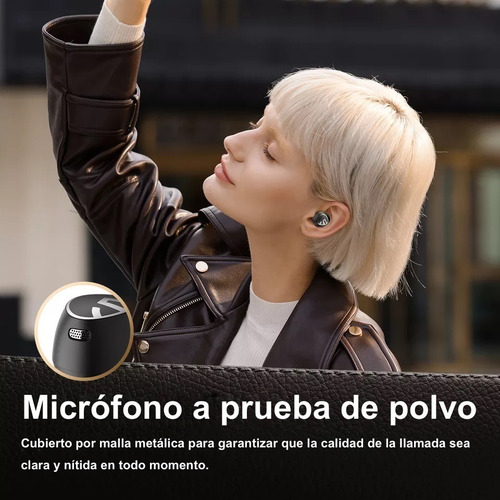 Imagen 4 de 6 de Audífonos Inalámbricos Soundpeats Free2 Classic 8h Batería
