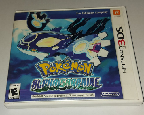 Pokémon Alpha Sapphire  Standard Edition Nintendo 3ds Físico