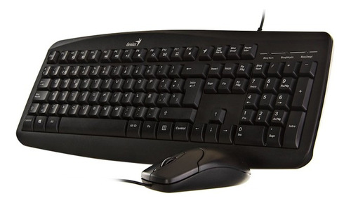 Teclado Y Mouse Genius Km-200 Multimedia Usb