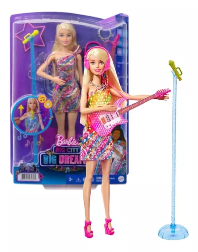 Comprar Boneca Barbie eu quero ser Cantora de Mattel