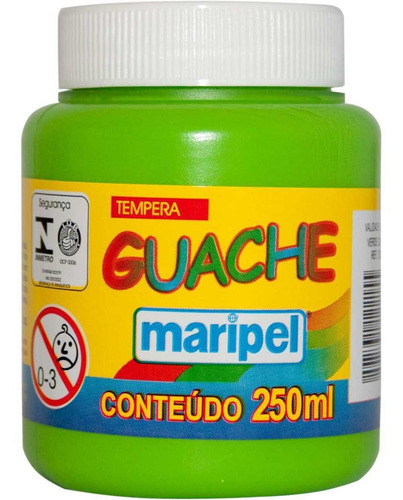 Tinta Guache 250ml Verde Claro