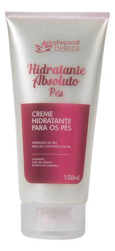 Creme Hidratante Para Pés Absoluto Profissional Beleza 150ml