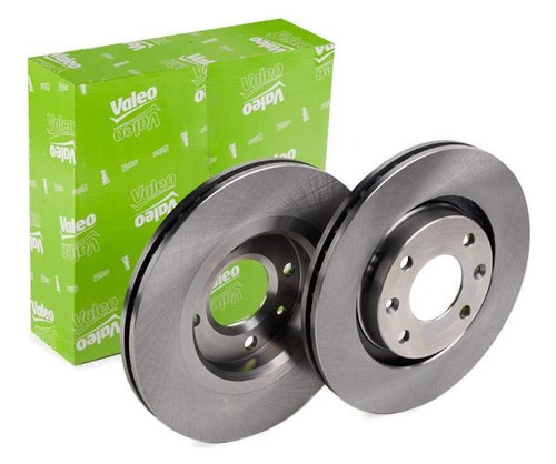 Jgo. 2 Discos Freno Peugeot 206 Xs Del. Valeo 186695j