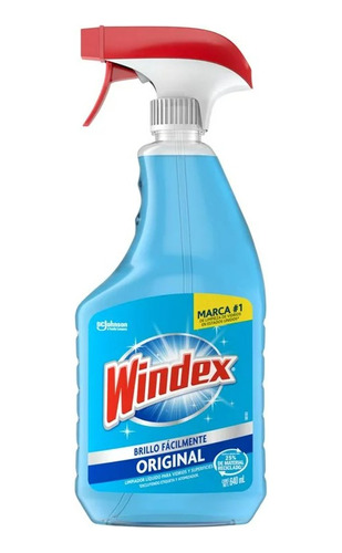 Limpiador Windex Atomizador 640 Ml Limpia Vidrios Original