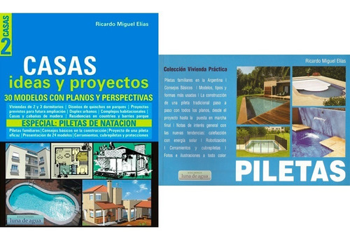 Diseño Y Construcción De Piletas, Combo 2 Libros