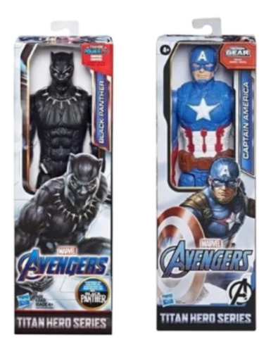 Bonecos Pantera Negra, Capitão America Figura De Ação Hasbro