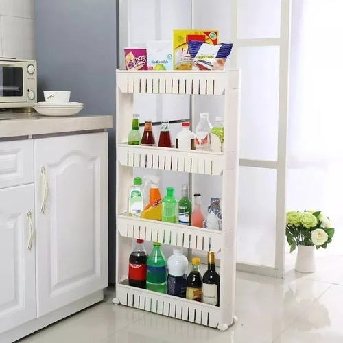 Organizador De Cocina, Baño O Lavanderia Compacto 4 Niveles