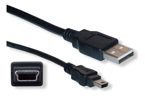 Cabo De Dados Usb-a Para Mini Usb V3 150cm