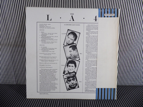 La4 The L.a.4 Lp Vinil Japonês Com Obi (Usado)