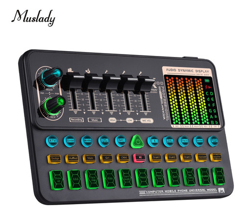 Para . Muslady Sk500 - Cambiador De Voz Portátil Con