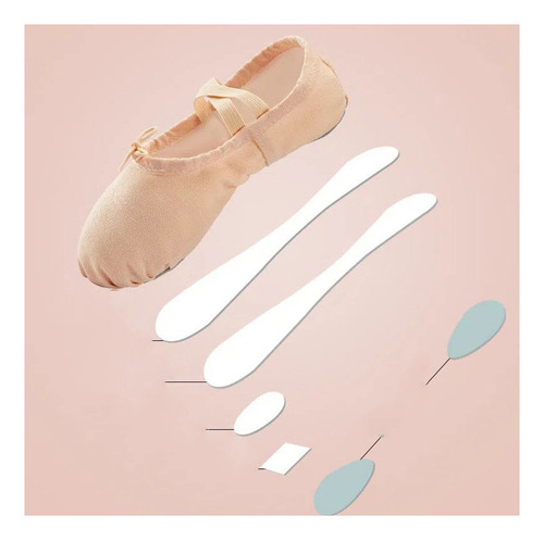 Zapatos Fiesta De Ballet Para Niña Y Mujer, Piel Pu Elástica