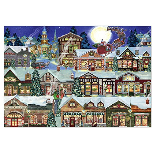 Ye Olde Christmas Village Puzzle - 1000 Piece Jigsaw Pu...