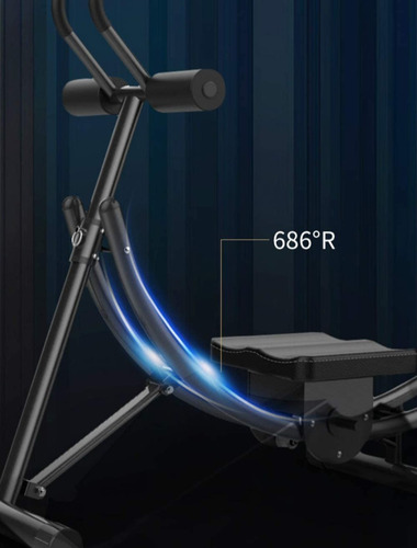 Imagen 4 de 6 de Maquina Abdominales Curva Ergonomica Plegable