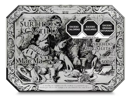 Galletas Mac'ma Surtido Castilla 500 G