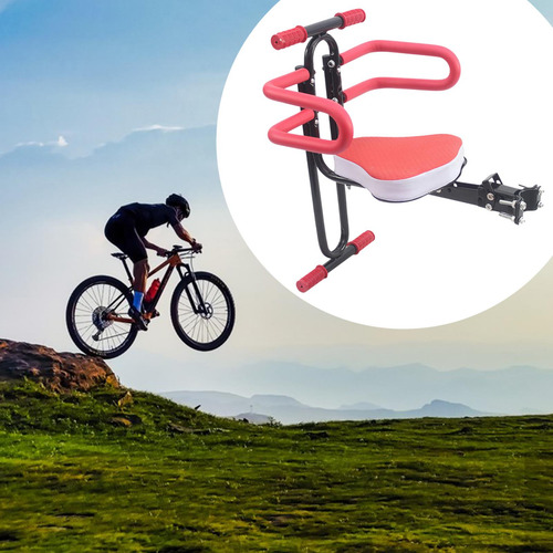 Asiento Para Niños En Bicicleta Cómodo Portador Portátil