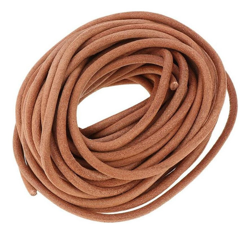 Para Cordón De Cuero De La Pu Cordón Redondo Cordón De 5mm