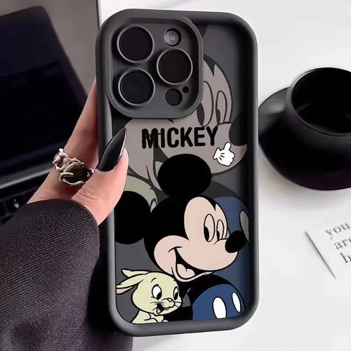 Funda De Teléfono De Mickey Mouse Donald Duck Para iPhone 15