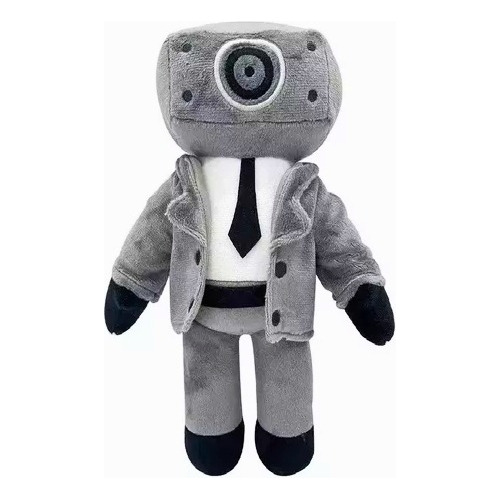 Peluche Skibidi Toilet Camara Con Saco Nuevo 30cm