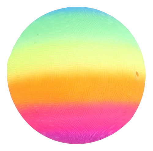 M Divertida Pelota Inflable De Color Arcoíris, Juguete De