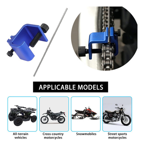 Enderezador De Cadenas Para Motocicletas Y Bicicletas, Herra