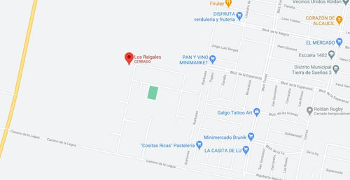 Imagen 6 de 8 de Terreno En Los Raigales Roldán