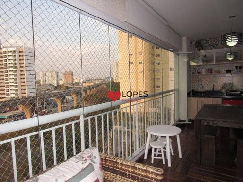 Imagem 1 de 30 de Apartamento Com Varanda Gourmet - Jd. Avelino - Ap3169