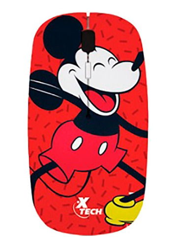 Mouse Inalámbrico Edición Mickey Mouse 1600dpi - Xtech Xtm-d