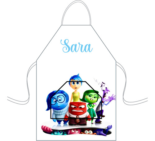 Delantal Cocina Mediano Para Niños Mini Chef Personalizado Intensamente Personalizado
