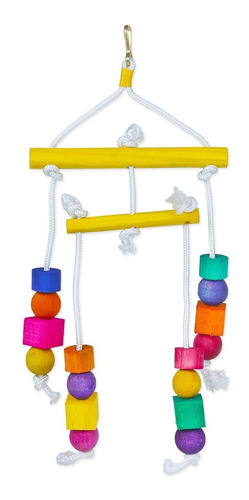 Brinquedo Móbile Luxo Para Calopsita Perquito E Outras Aves