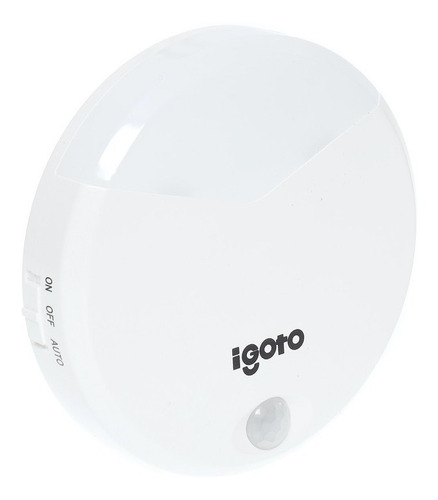 Igoto Le01 Lámpara Led Luz De Noche De Pila Con Sensor.